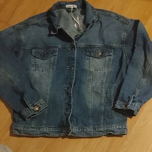 Canton Walker Classic Denim Jacket Sz Med